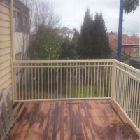 Decking designed, made and installed by Allouch Engineering