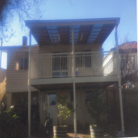 Decking designed, made and installed by Allouch Engineering