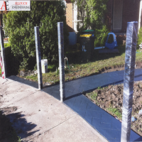 Concrete Driveway installed by Allouch Engineering