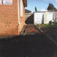 Concrete Driveway installed by Allouch Engineering