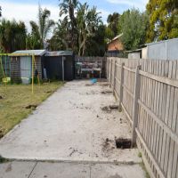 Allouch Engineering, Steel black door and fence