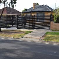 Gates designed, made and installed by Allouch Engineering