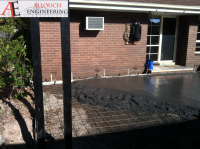 Concrete Driveways installed by Allouch Engineering in Victoria