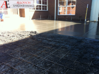 Concrete Driveways installed by Allouch Engineering in Victoria