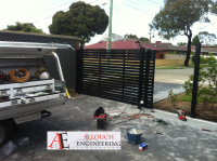 Gates designed, made and installed by Allouch Engineering