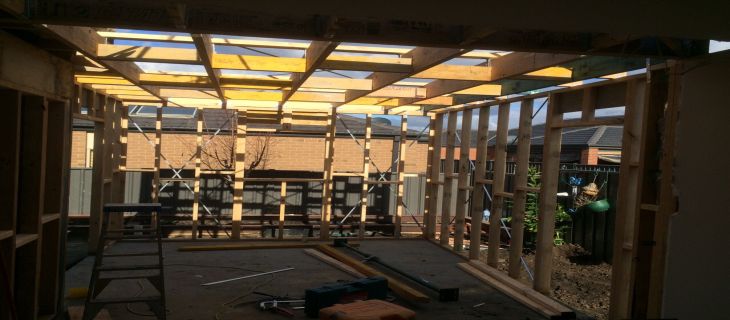 Home Kitchen Extension made and installed by Allouch Engineering in Melbourne