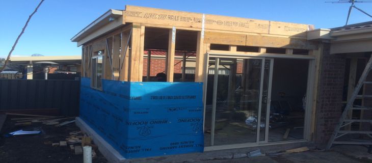 Home Kitchen Extension made and installed by Allouch Engineering in Melbourne